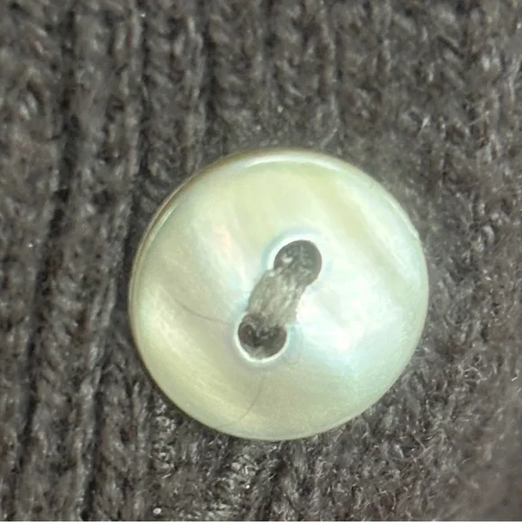 Eddie Bauer Vintage Collectibles Cardigan - Snowflakes Angora Rabbit Wool - M L - Picture 4 of 5